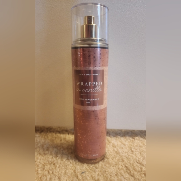 Retired Bath and body works Wrapped in Vanilla